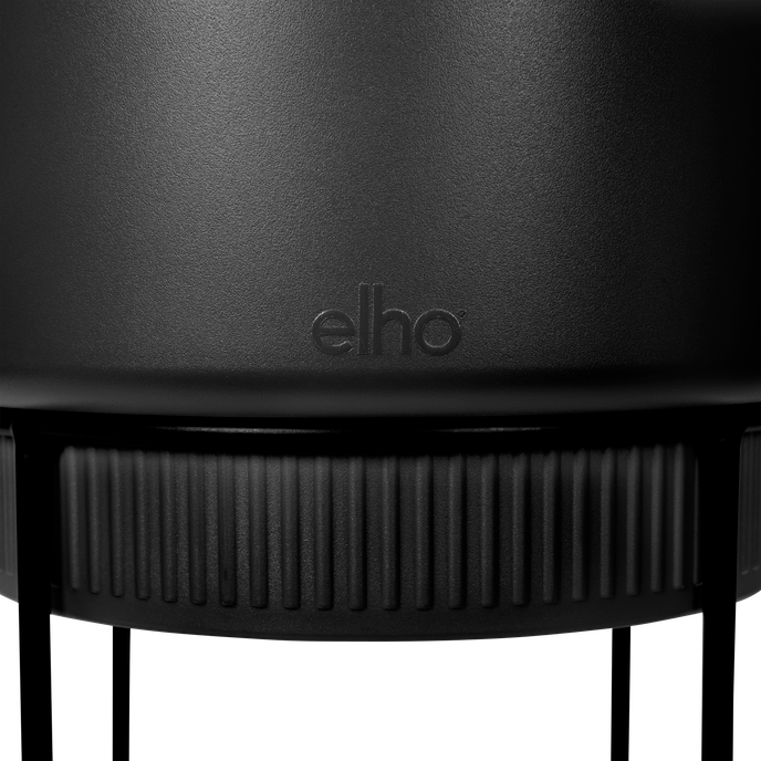 b.for studio rund 22cm living schwarz